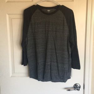 Old Navy baseball shirt